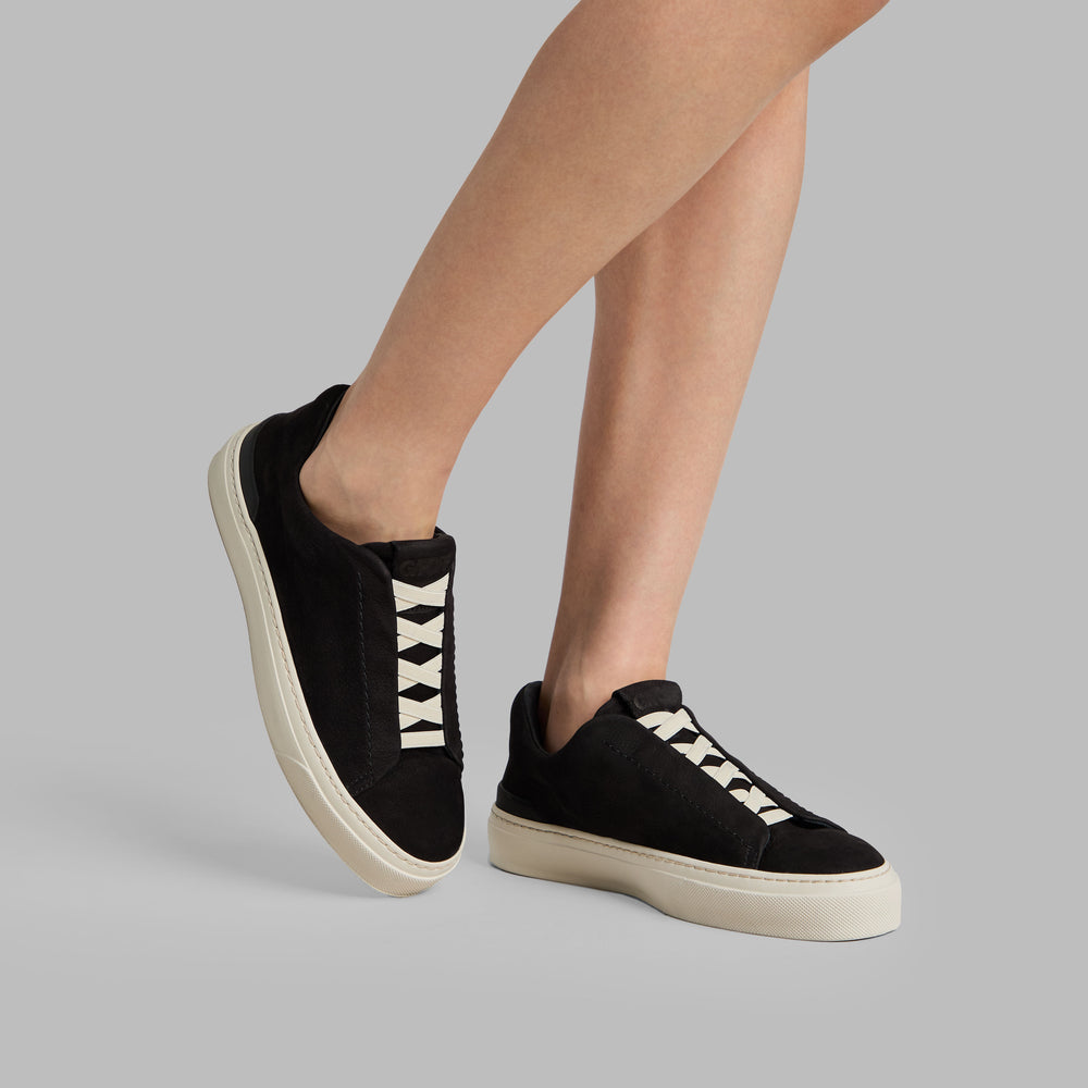 ENDEAVOUR SLIP ON LEATHER SNEAKER