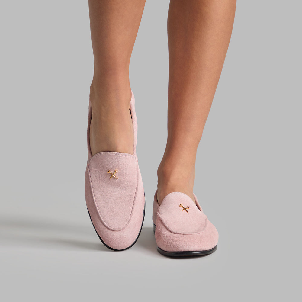 METAL TEES SUEDE FLEX LOAFER