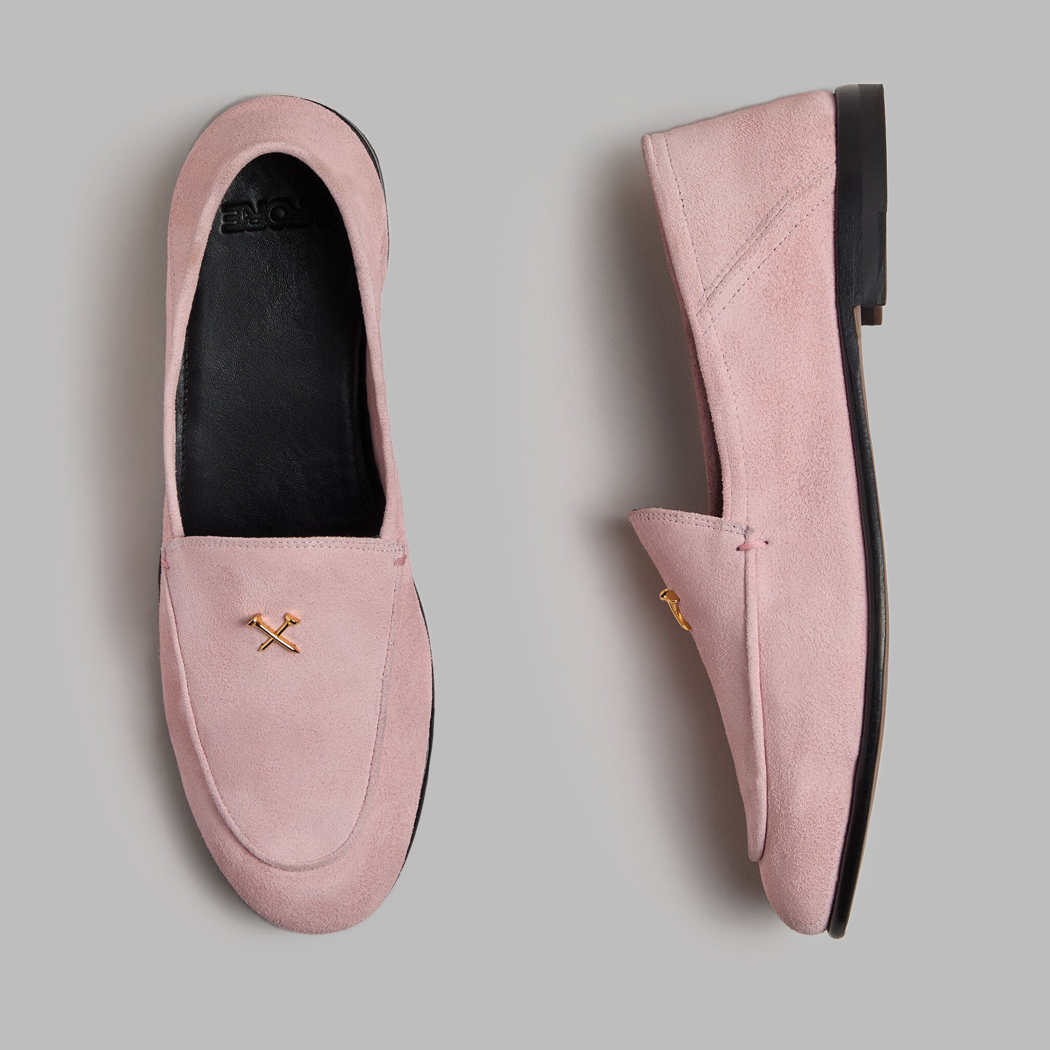 METAL TEES SUEDE FLEX LOAFER