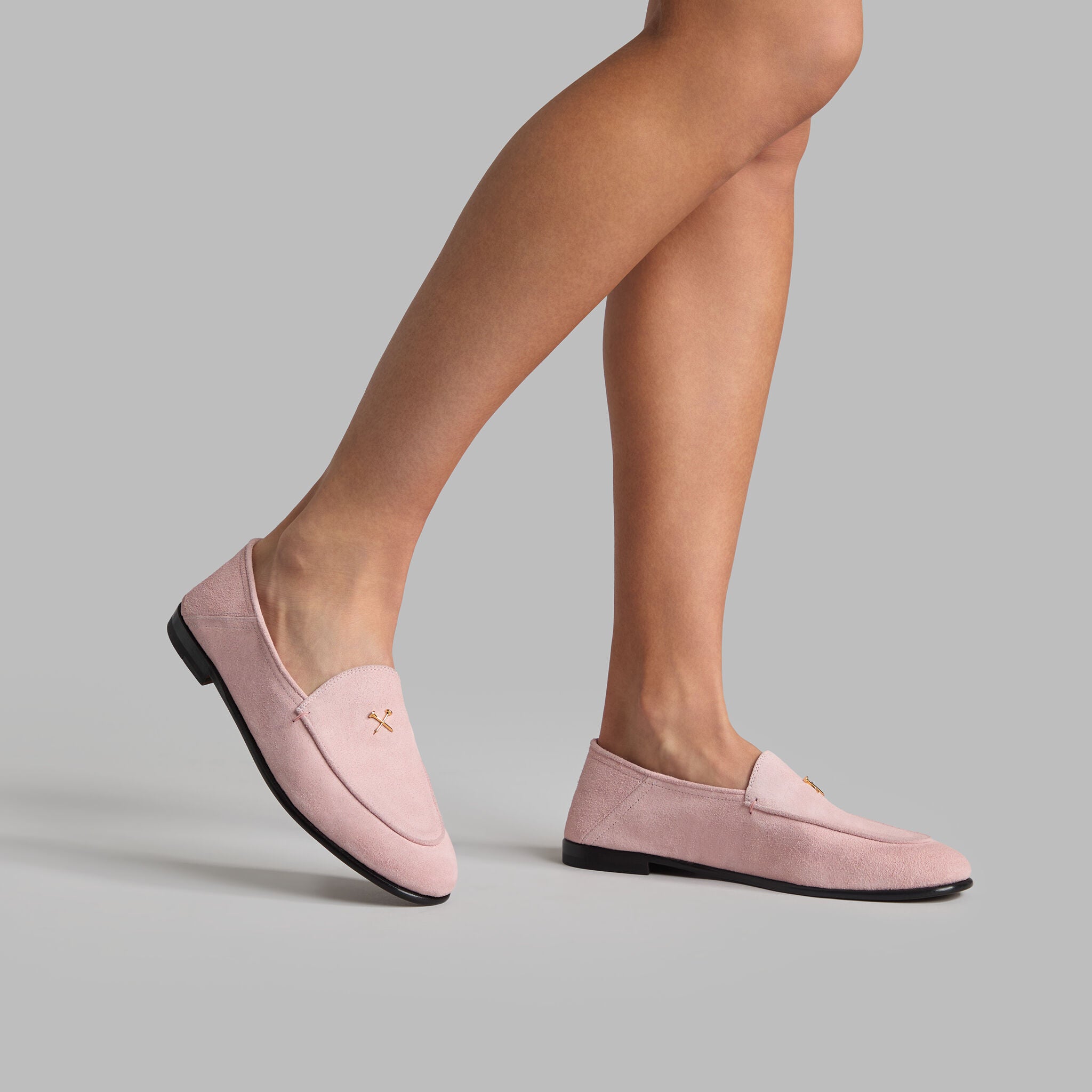 METAL TEES SUEDE FLEX LOAFER