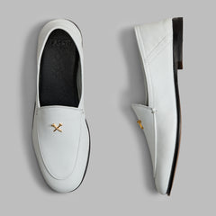 METAL TEES LEATHER FLEX LOAFER
