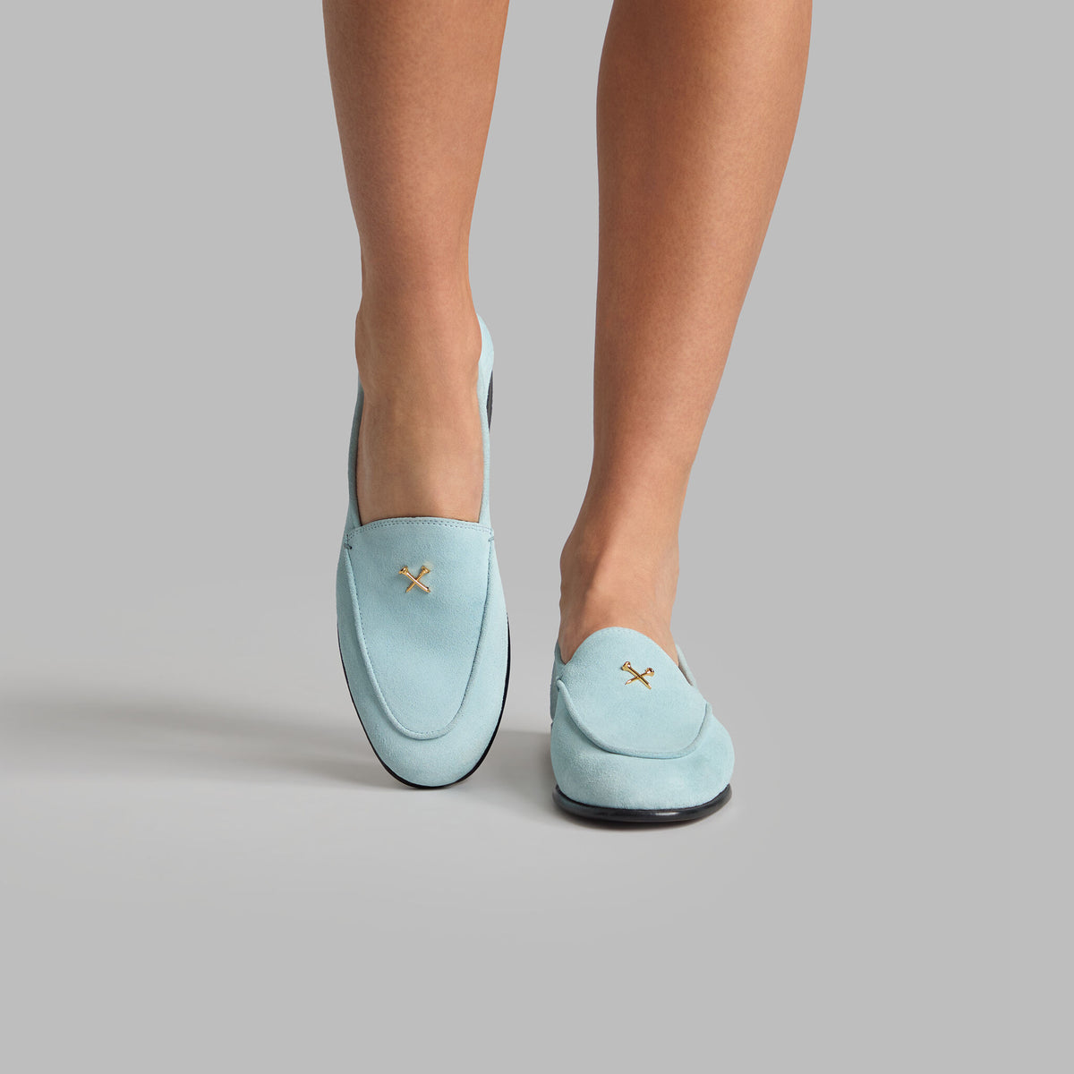 METAL TEES SUEDE FLEX LOAFER