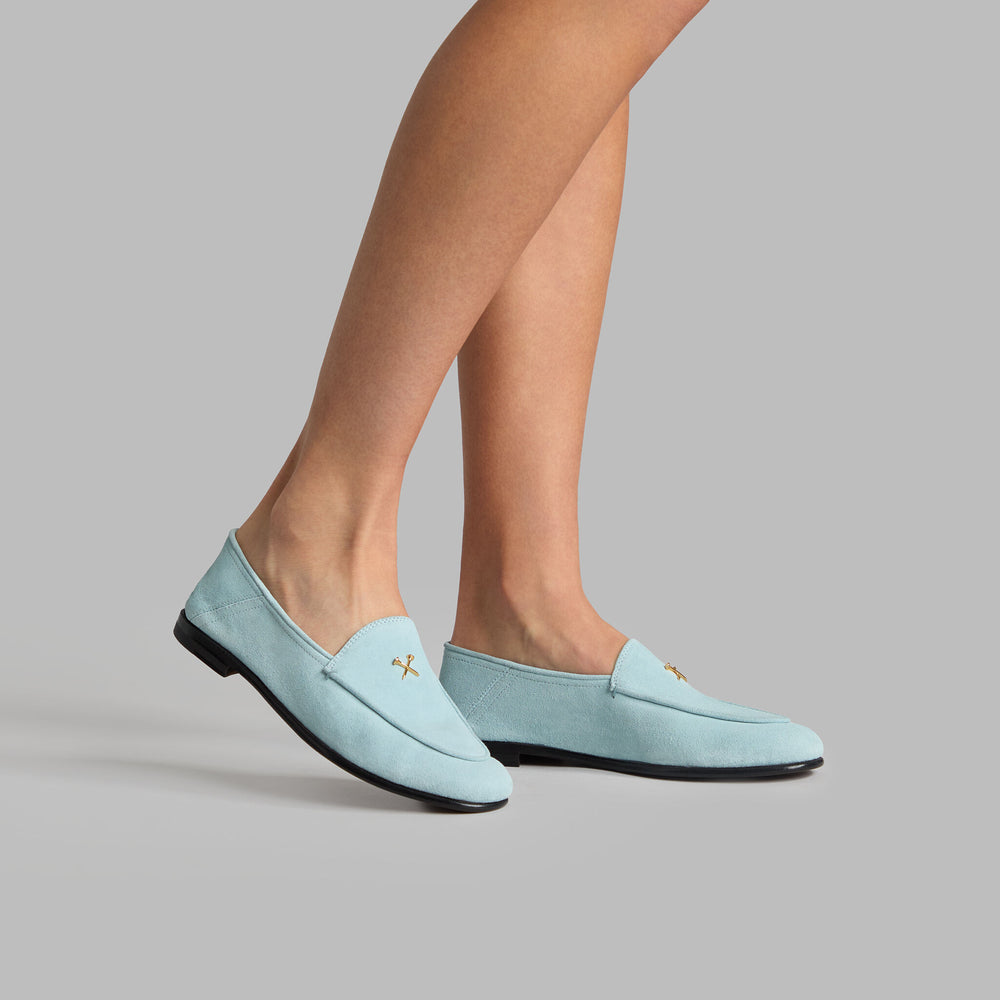 METAL TEES SUEDE FLEX LOAFER