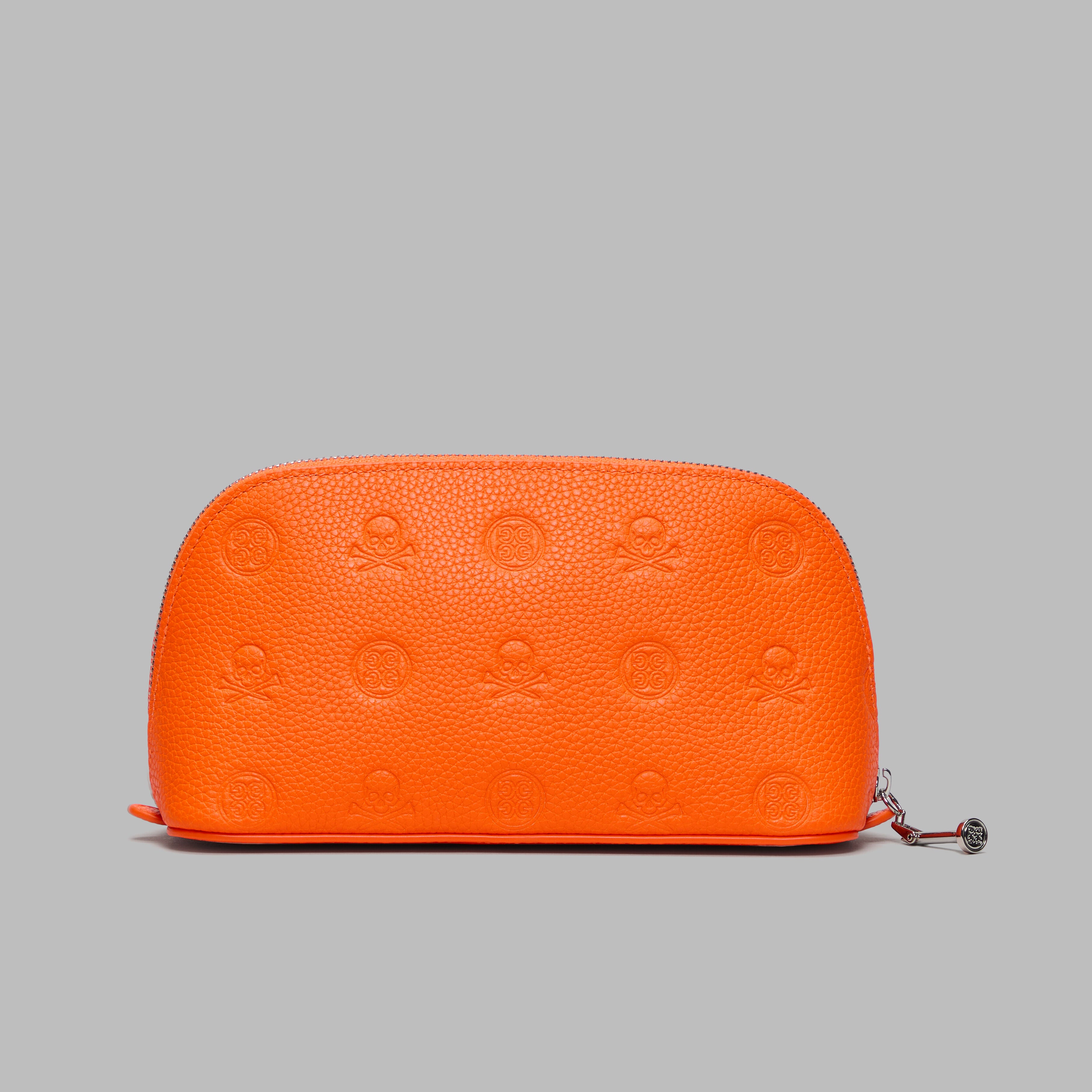 EMBOSSED SKULL & TEES COSMETICS CASE