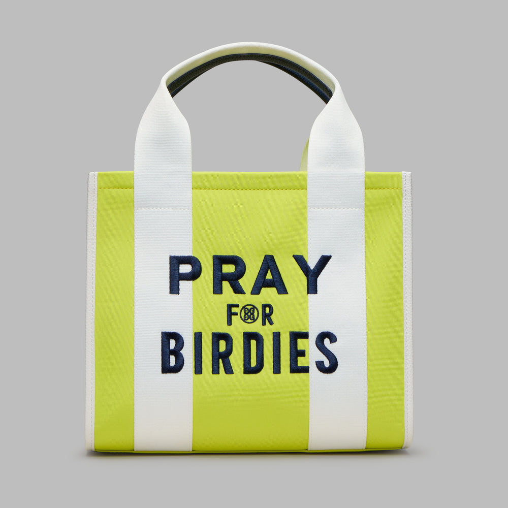 PRAY FOR BIRDIES CANVAS SQUARE BAG |ACCESSORIES