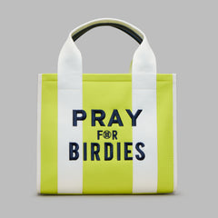 PRAY FOR BIRDIES CANVAS SQUARE BAG |ACCESSORIES