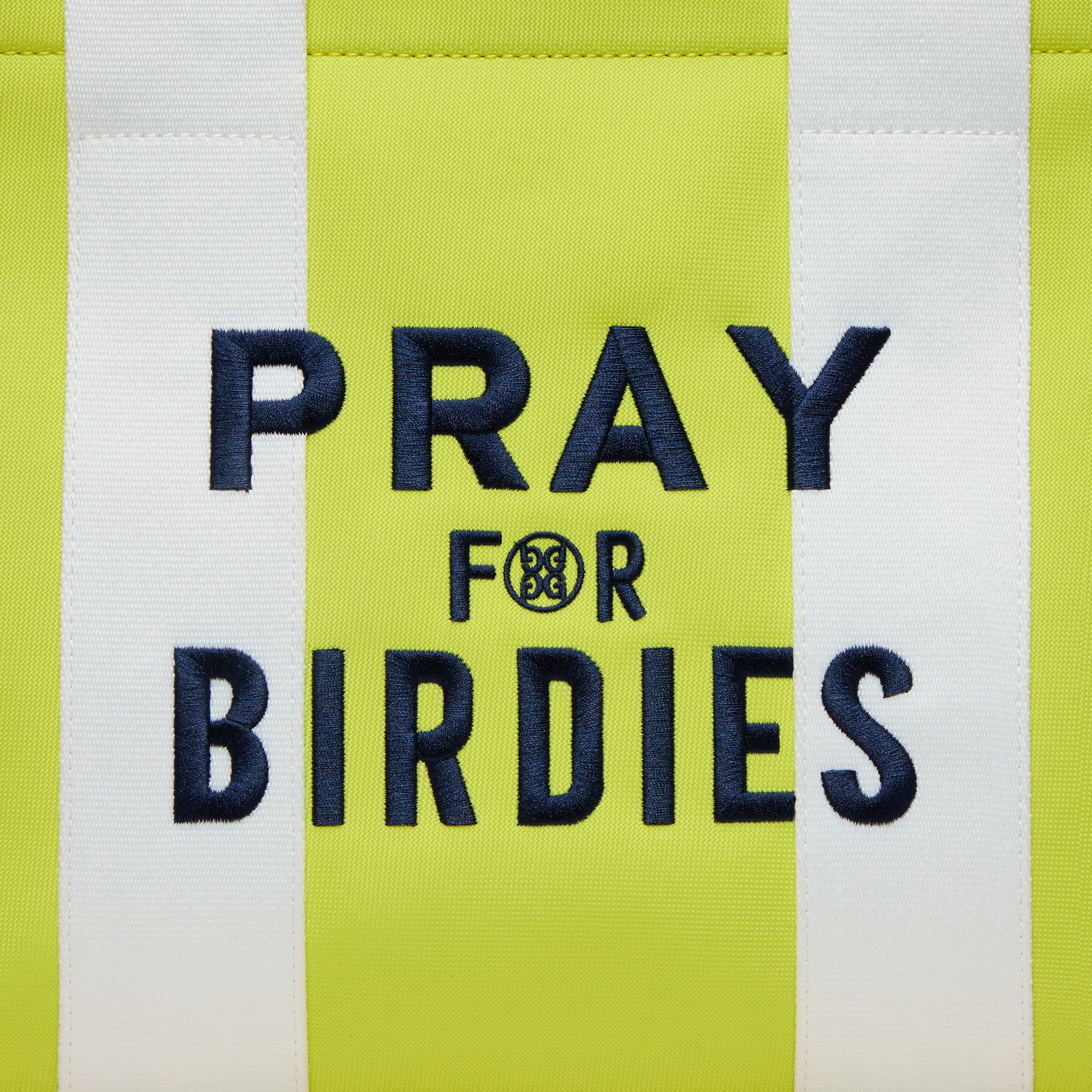 PRAY FOR BIRDIES CANVAS SQUARE BAG |ACCESSORIES