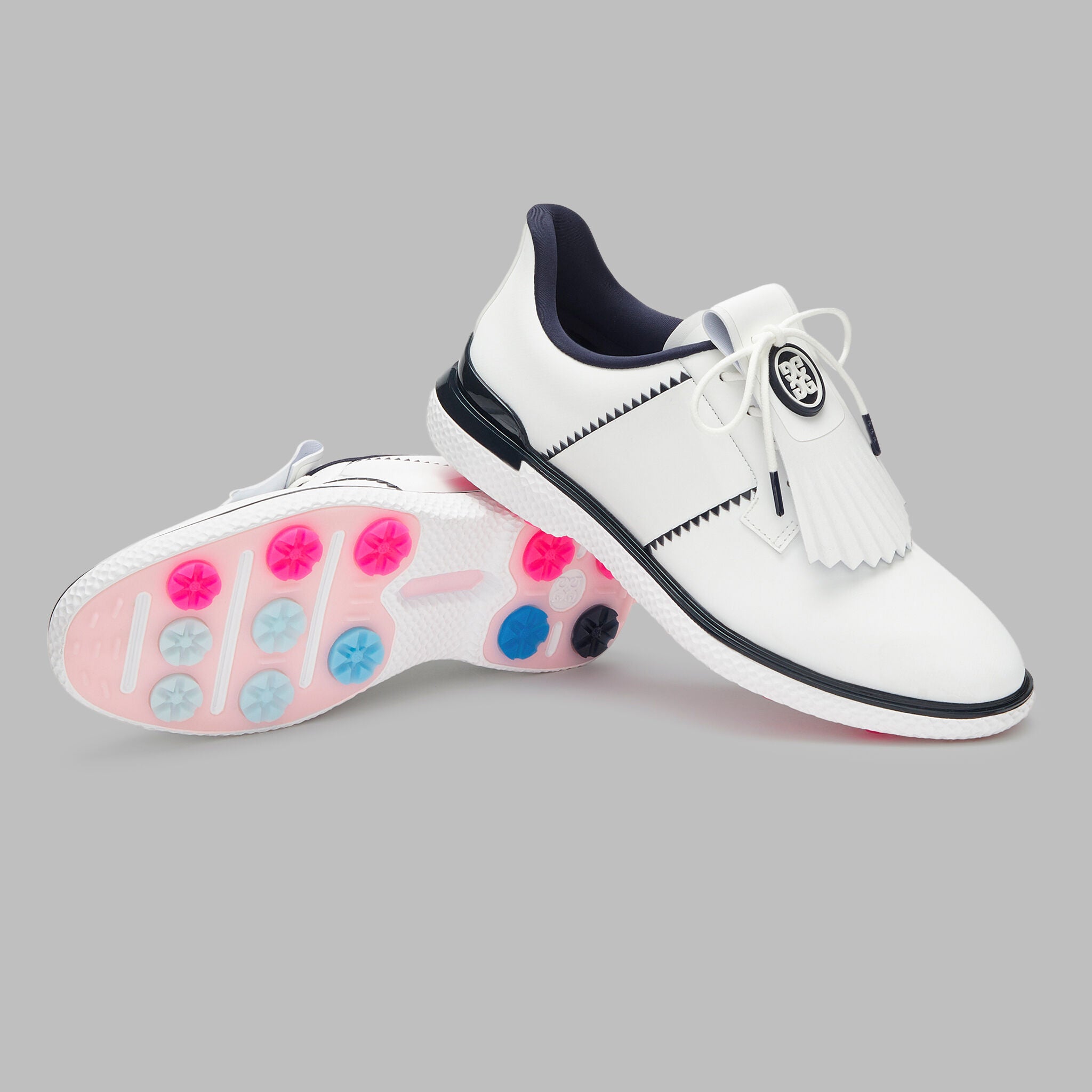 GALLIVAN2R SIDE STRIPE KILTIE GOLF SHOE
