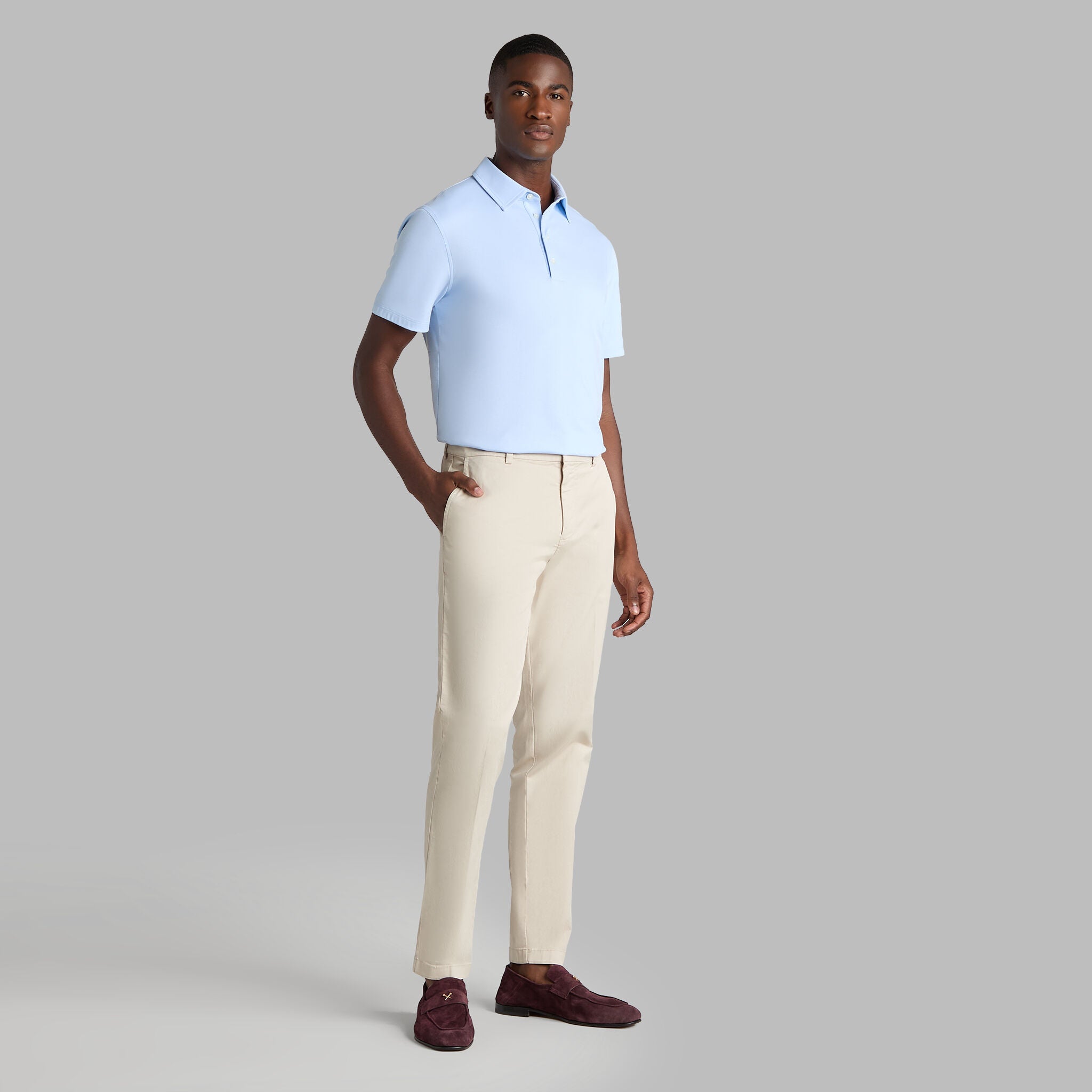LUXE COTTON BLEND POLO