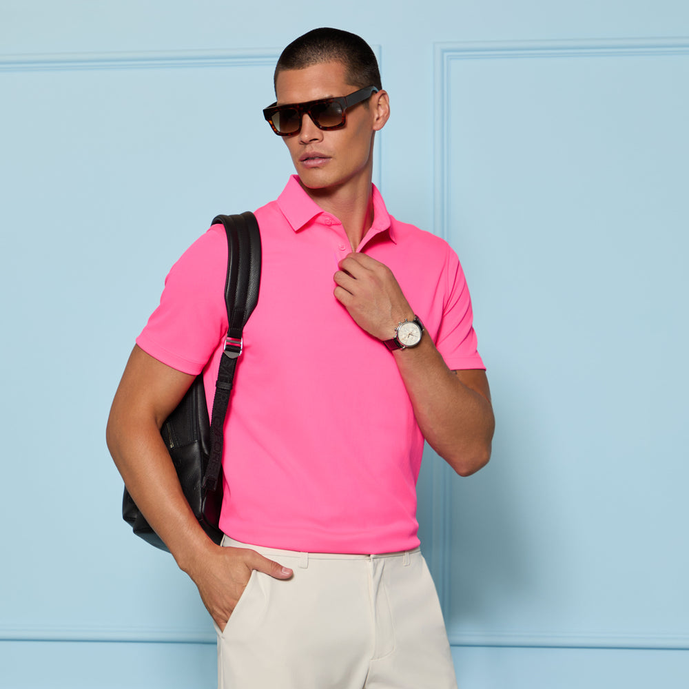 ESSENTIAL PERFORMANCE PIQUÉ POLO