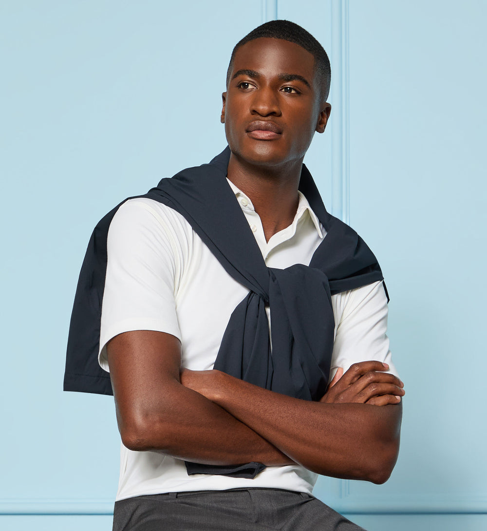 LUXE COTTON BLEND POLO