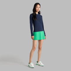POINTELLE G CREWNECK SWEATER