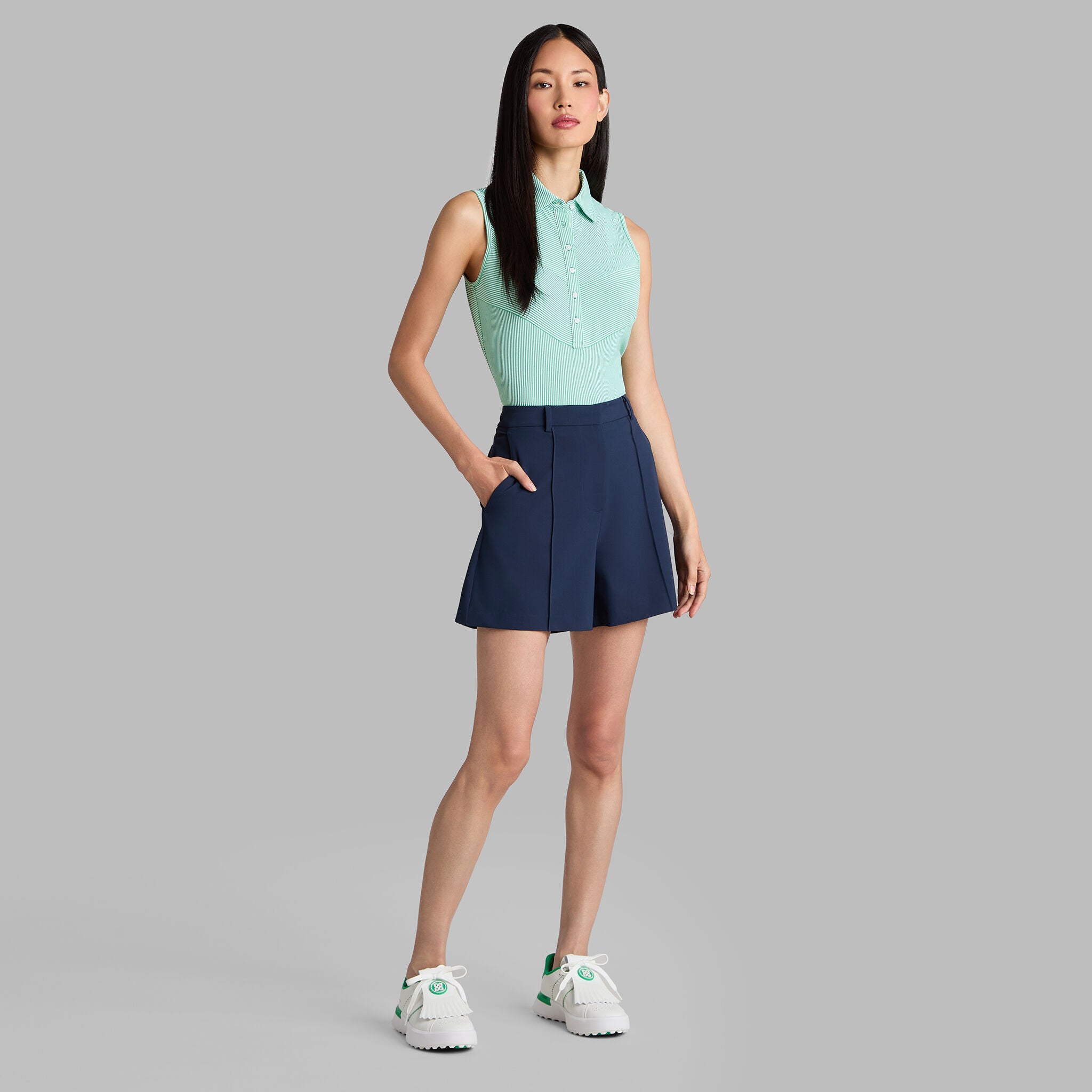SHADOW STRETCH HIGH WAISTED SHORT