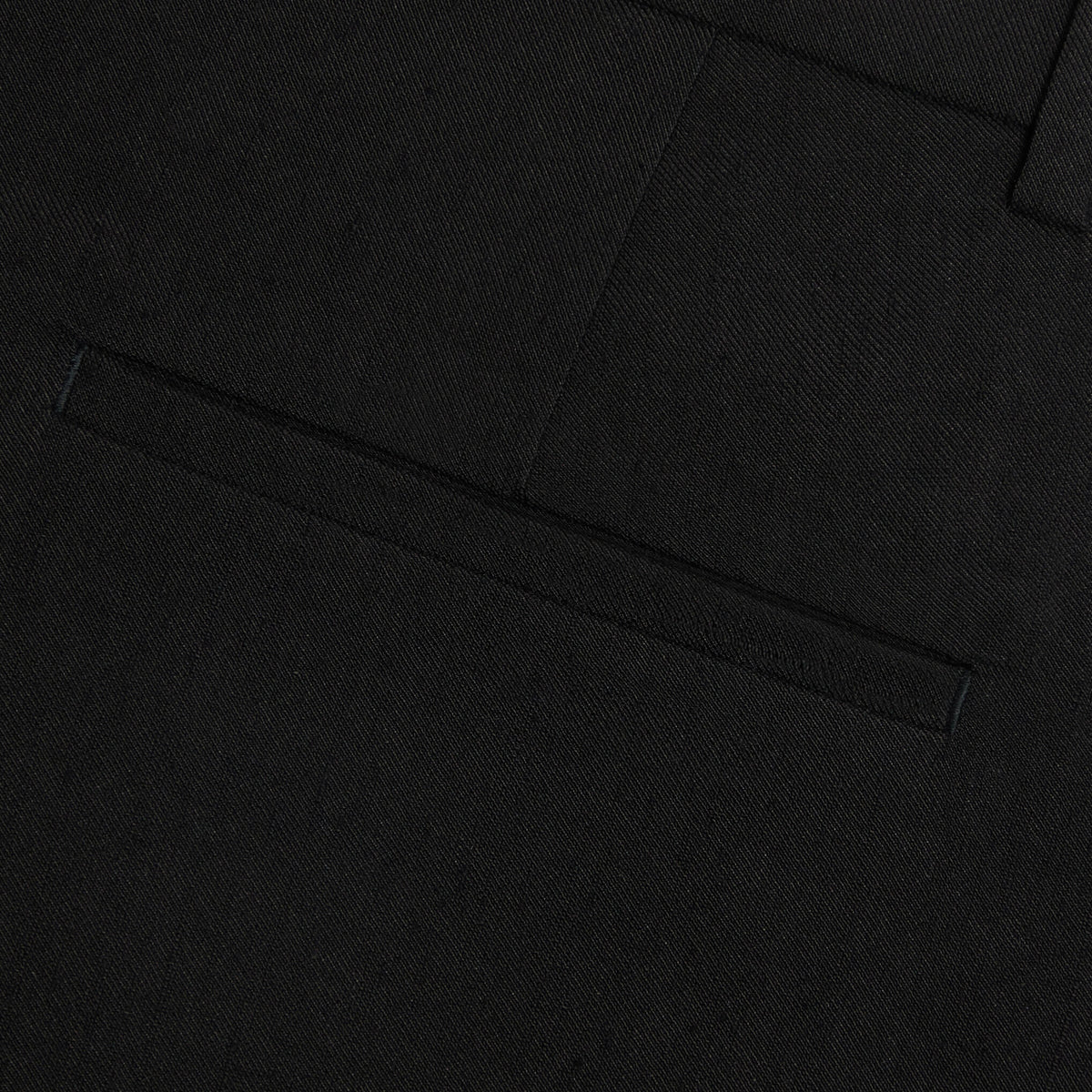 LTD RELEASE LINEN CROPPED PLEATED TROUSER