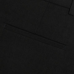 LTD RELEASE LINEN CROPPED PLEATED TROUSER